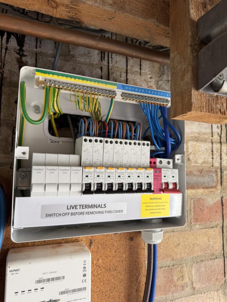 fusebox installations in clacton on sea jdeps ltd electricians in essex