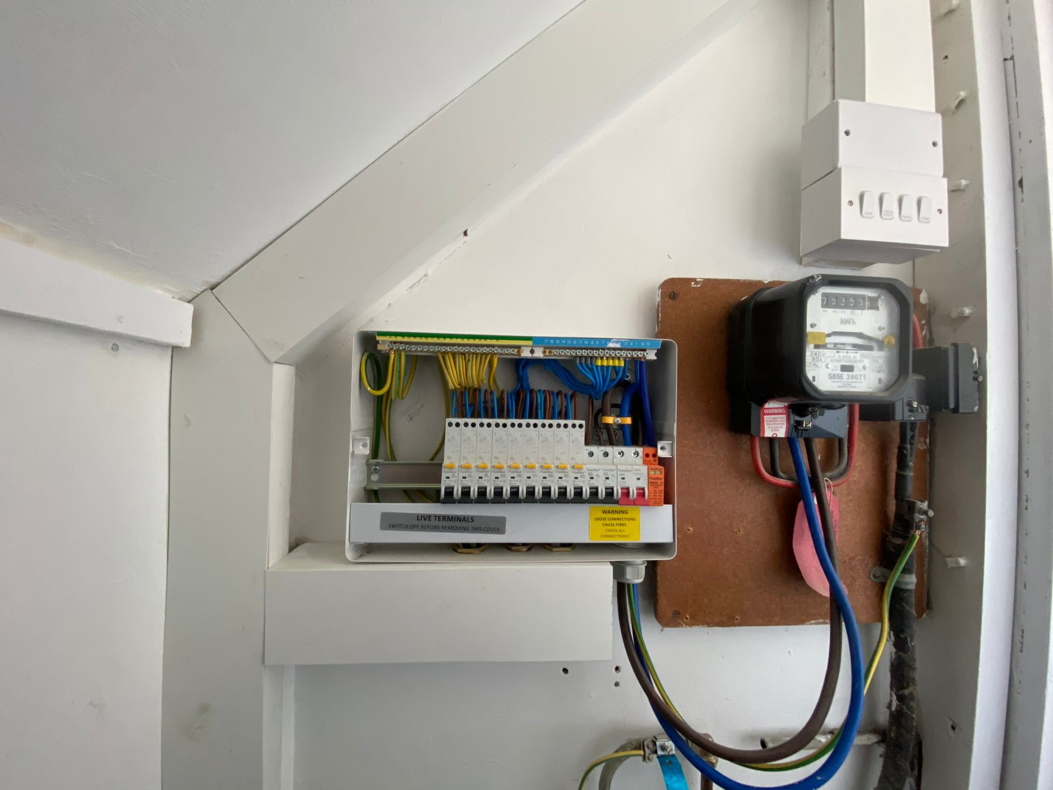 consumer unit upgrade electrical installation in clacton on sea jdeps